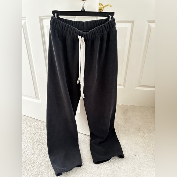 Grey Drawstring Lounge Pants - Picture 11 of 12